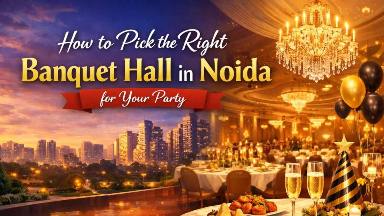 How to Pick the Right Banquet Hall in Noida for Your Party